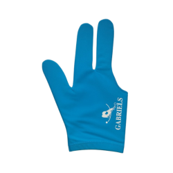 Billard Handschuh Gabriels hellblau für die rechte Hand